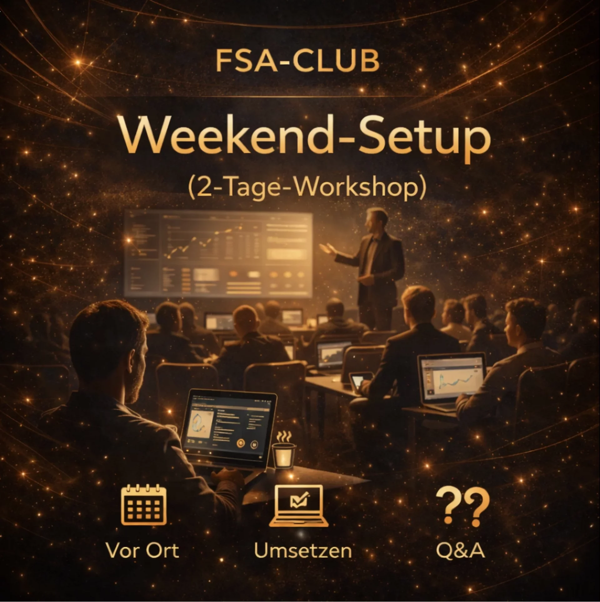 Weekend-Setup (2-Tage-Workshop)