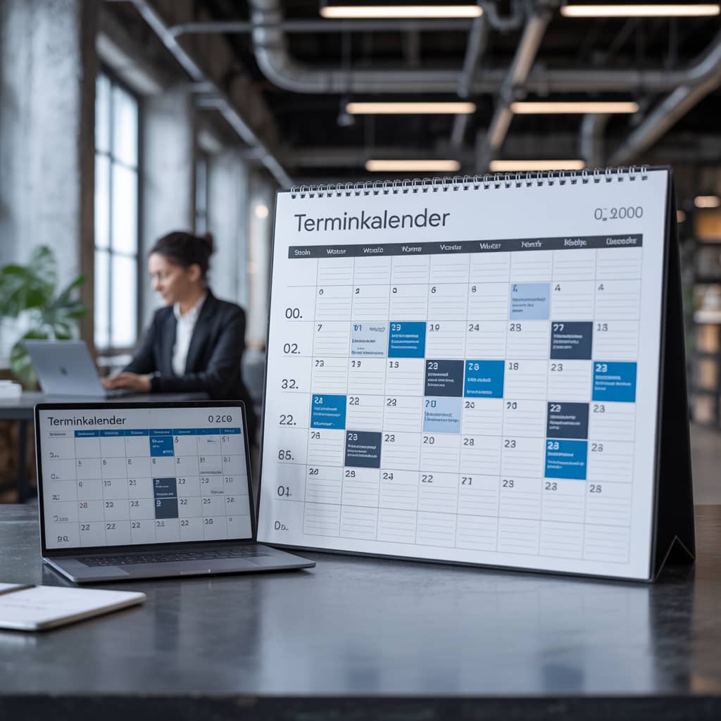 Terminkalender, nächster Karriereschritt – mit System